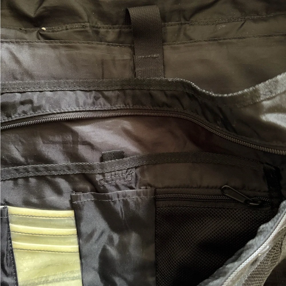 L.L. Bean Black Messenger Bag Tote